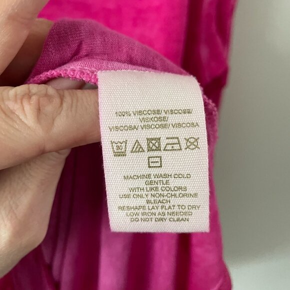 Free People Tunic Round Neck 3/4 Sleeves Pullover Casual Pink Small - Picture 8 of 8